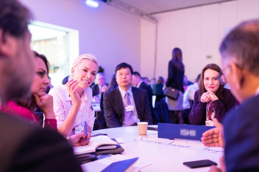 Leaders discussing AI Corporate Governance